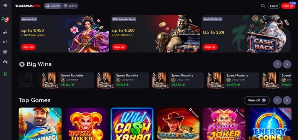 Experience Excitement and Fun at Katana Spin Casino Online Slots